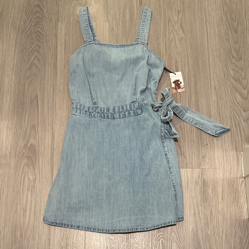 Blue Denim Romper